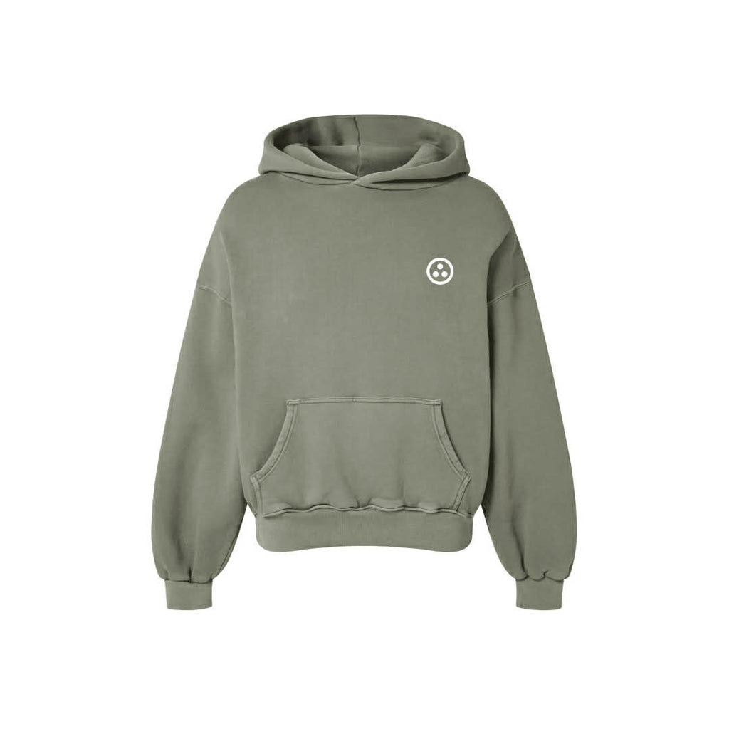 MOVE BETWEEN WORLDS HOODIE OLIVE
