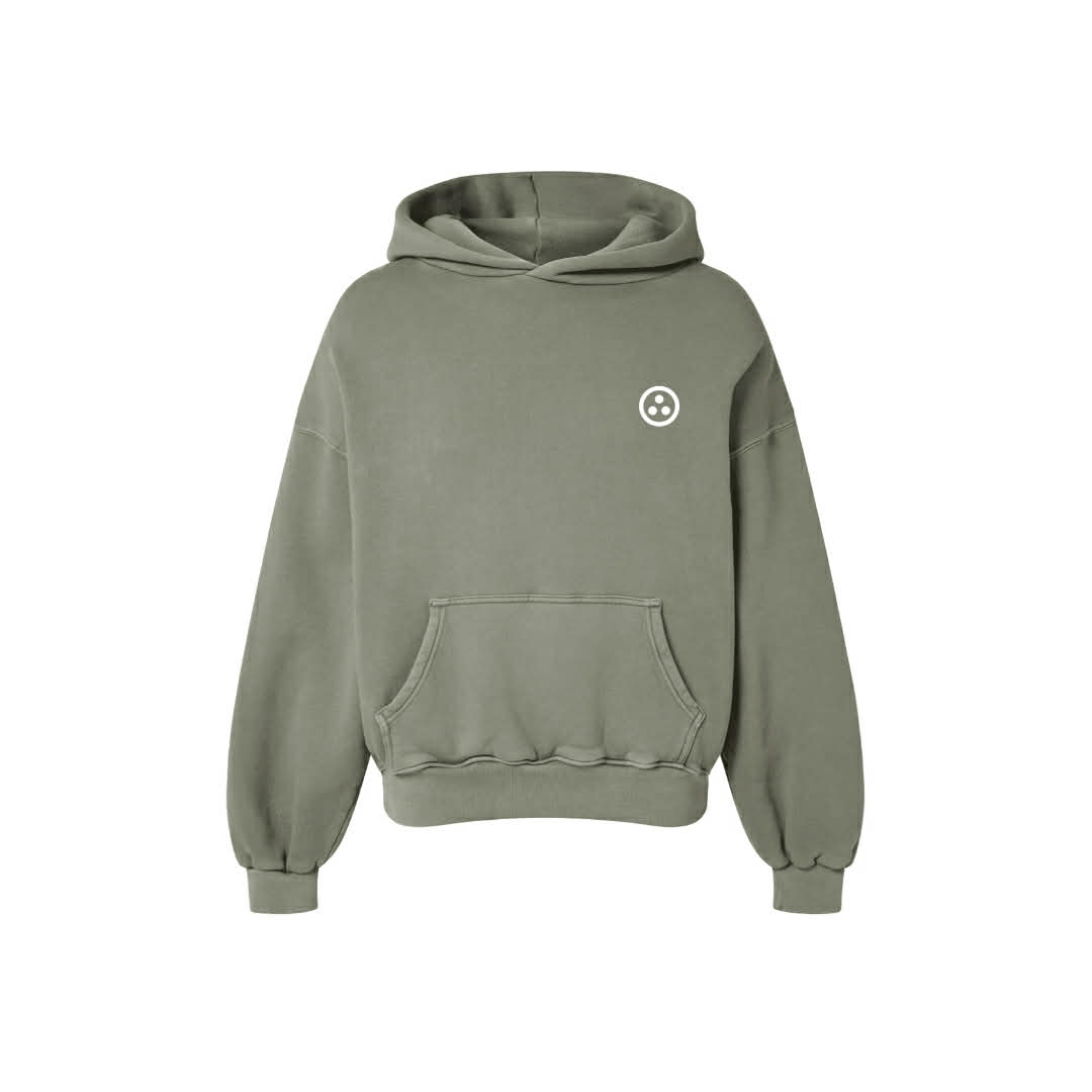 MOVE BETWEEN WORLDS HOODIE OLIVE