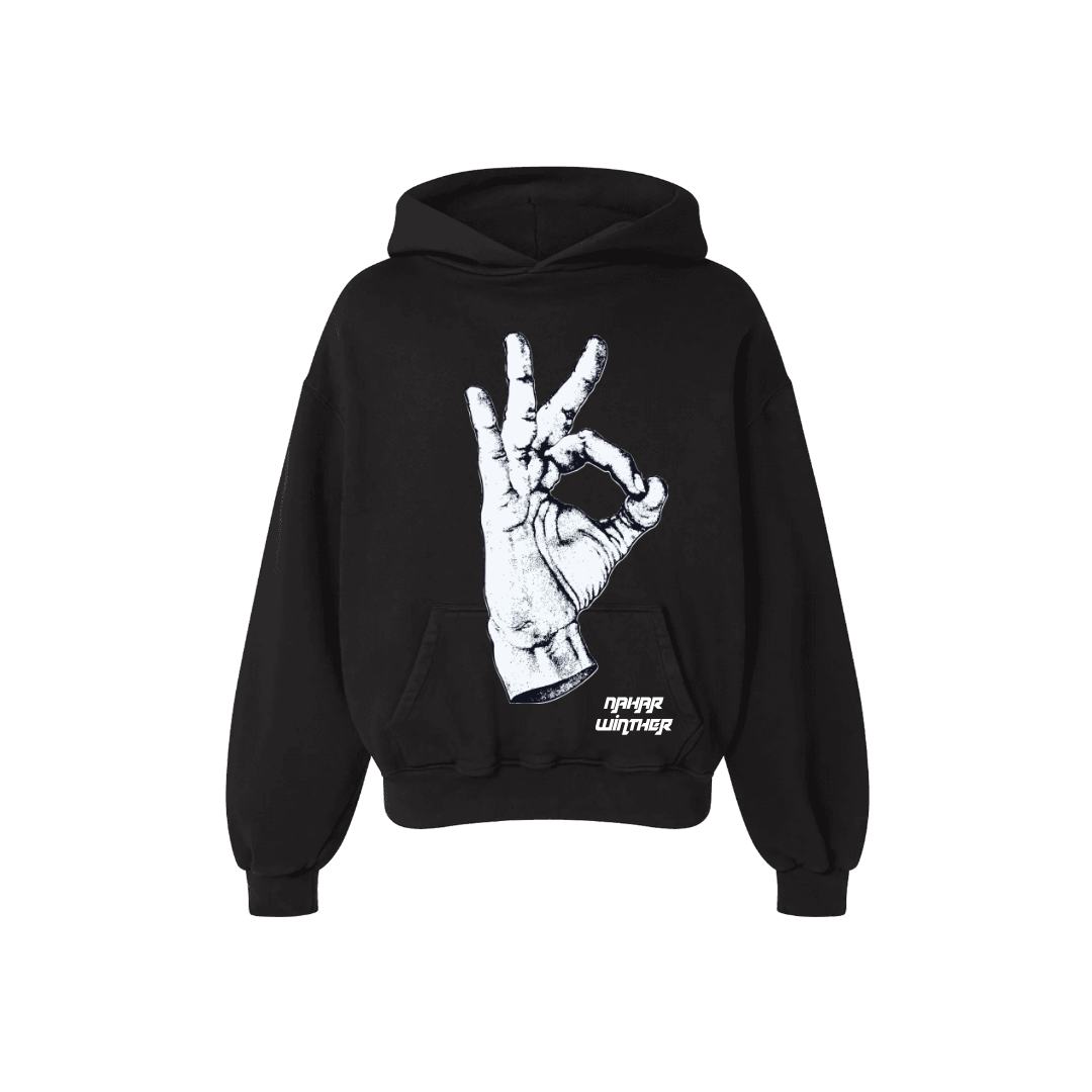 SIGNS HOODIE JETBLACK
